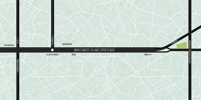 Forest Walk view location map