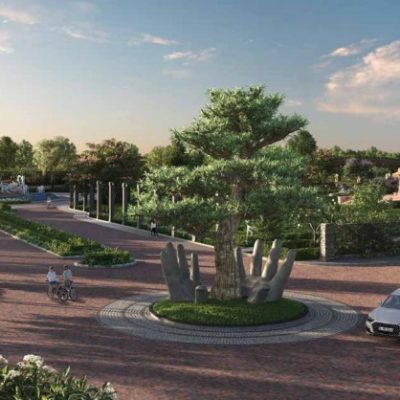 Forest Walk Villa road view